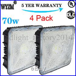 2 Pack 4 Pack LED 70 watt Canopy Lights Replacement 350Watt MH/HPS/HID Fixtures