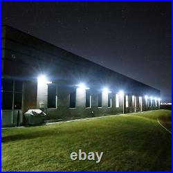 2 Pack 60W LED Wall Pack Light Dusk to Dawn Photocell Commercial Garden Lights