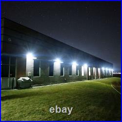 2 Pack 60W LED Wall Pack Light with Dusk-to-Dawn Commercial Security Lighting US