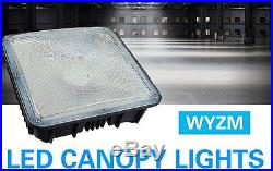 2 Pack 70Watt LED Canopy Lights Ceiling Fixture UL-Listed & DLC-Qualified AC110V