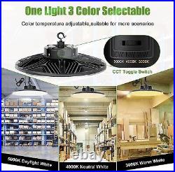 2 Pack LED High Bay Light 150W Garage Barn Warehouse Factory 3000K 4000K 5000K