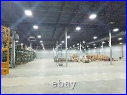 (2) T8 LED High Bay Warehouse Shop Commercial Light 8 Lamp Fixture