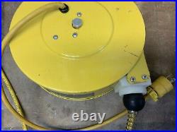 2 Vintage Safeway heavy duty electric cord reel Used