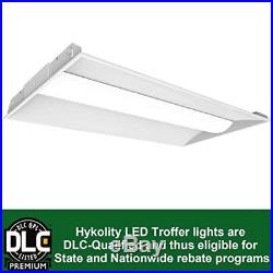 2' x 4' Modern Style Troffer Lay-In 50W LED Panel Light Dimmable 6500lm-Set of 2