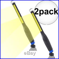 2pk 450 Lumen Rechargeable LED Slim Light with XL Batt Astro Pneumatic 40SLMAX New