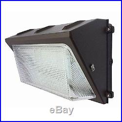 2pk LED 80W WALL PACK 5000K Cool White Outdoor Lighting Industrial Commercial