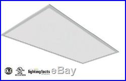 2x4' 50W DLC4.2 Commercial UltraThin Drop Ceiling Dimmable LED Panel Light 2pack