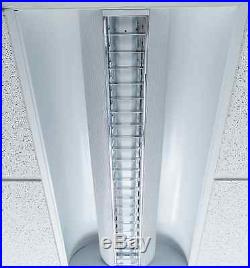 2x4 Fixture with Two 4 Ft Frost LED Tubes, LED Recessed Light Troffer Fixture