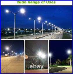 300W LED Parking Lot Light Commercial Outdoor IP65 Shoebox Street Pole Lighting