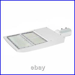 300W LED Parking Lot Light Shoebox Area Light Slip Fitter Mount White 5000K IP65