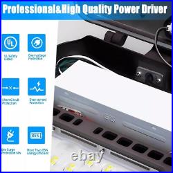 300W LED Parking Lot Lights Street Light Shoebox Pole Light Fixture Dusk to Dawn