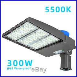 300W LED Parking Lot Pole Light 36000 Lumen Basketball Tennis Court Area Light