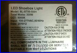 300W LED Parking Lot Shoebox Light Fixture