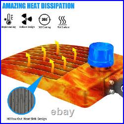 300W LED Shoebox Area Light Dusk To Dawn Commercial Outdoor Parking Lot Lights