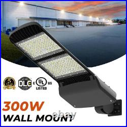 300W LED Street Area Light Shoebox 39000LM Outdoor LED Parking Lot Wall Light