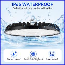 300W UFO LED High Bay Light Commercial Warehouse Light UFO Highbay Lamp 8Pack