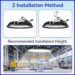 300W UFO LED High Bay Light Industrial Light Fixture for Warehouse Factory 6PCS
