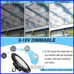 300W UFO LED High Bay Light Industrial Warehouse Commercial Fixture UFO 43500LM
