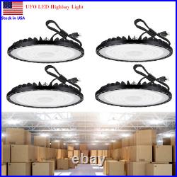 300W UFO LED High Bay Light -US Plug, Energy Efficient for Warehouses/Barns 4PCS 300W UFO LED High Bay Light -US Plug, Energy Efficient for Warehouses/Barns 4PCS