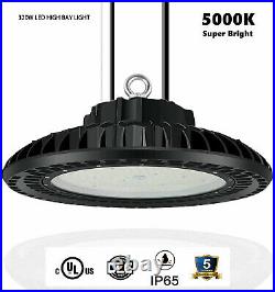 300W UFO LED High Bay Light Work Warehouse Industrial Lighting 5000K AC100-277V