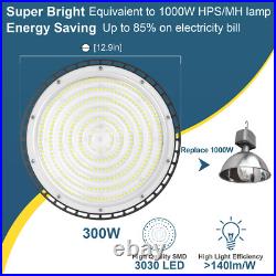 300W UFO Led High Bay Light Commercial Industrial Warehouse Factory Gym Lighting