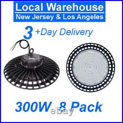 300W UFO Led High Bay Light Warehouse Commercial Factory Shop Gym Garage Lights