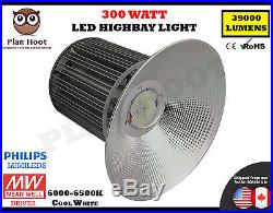 300W Watt LED High Bay Light Bright White Lamp Lighting Fixture Factory Industry