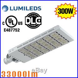 300Watt LED Street Light Fixture IP65 Outdoor Parking Lot Highway Lighting 6000K