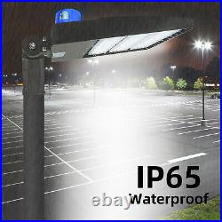 300Watt Shoebox LED Street Parking Lot Light Posts Adjustable Angle 39000LM US