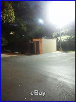 300 Watt Phillips LED Pole Light fixture energy efficient parking lot outdoor