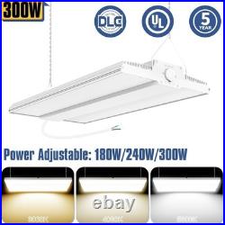 300 Watts LED Linear High Bay Light Commercial Ceiling Fixtures Adjustable Model