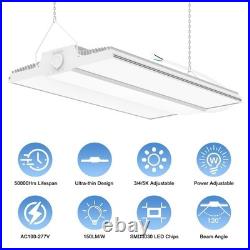 300 Watts LED Linear High Bay Light Commercial Ceiling Fixtures Adjustable Model