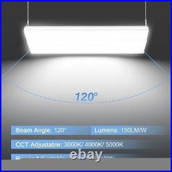 300 Watts LED Linear High Bay Light Commercial Ceiling Fixtures Adjustable Model