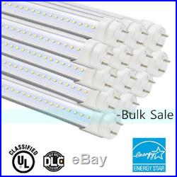 30Pack UL 20W 4Ft Cool White 5000K LED T8 Milky/Clear Fluorescent Tube Light G13