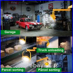 30W LED Dock Lights with Folding Arm 360° Rotatable Lamp Head, IP65, 4200LM UL
