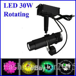 30W LED Gobo Rotating Advertising Logo Projector Laser Light Projection Lamp DIY