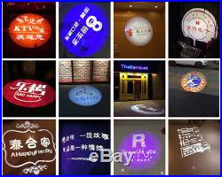30W Static LED Advertising Logo Projector Laser Light Lamp Shop Store Welcome