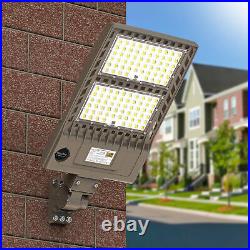 320W 44800LM Led Parking Lot Light Fixture Commercial Shoebox Area Lighting UL