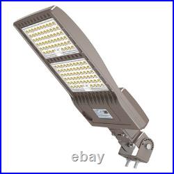320W 48000LM Outdoor LED Shoebox Parking Lot Light Commercial Street Area Lights