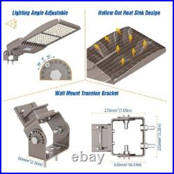 320W 48000LM Outdoor LED Shoebox Parking Lot Light Commercial Street Area Lights