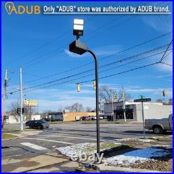 320W LED Parking Lot Light 21000 Lumen, Shoebox Area Flood Light with Slip Fitter