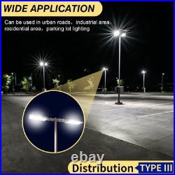 320W LED Parking Lot Light 44800LM Outdoor Street Pole Lamp Dusk To Dawn UL List
