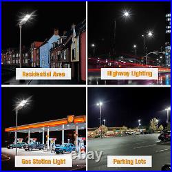 320W LED Parking Lot Light, 44800Lm Commercial Street Light Outdoor Dusk to Dawn