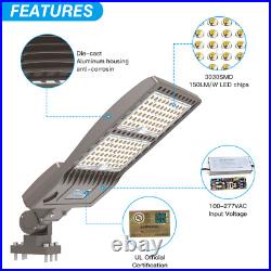 320W LED Parking Lot Light Commercial LED Area Lighting 5000K Street Wall Lights