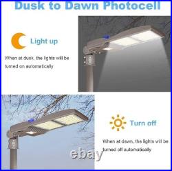 320W LED Parking Lot Light Dusk to Dawn Commercial Shoebox Street Pole Lighting 320W LED Parking Lot Light Dusk to Dawn Commercial Shoebox Street Pole Lighting