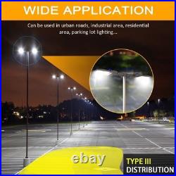320W LED Parking Lot Light Dusk to Dawn Commercial Shoebox Street Pole Lighting 320W LED Parking Lot Light Dusk to Dawn Commercial Shoebox Street Pole Lighting