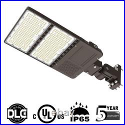 320W LED Parking Lot Light Dust to Dawn with Photocell, Commercial Shoebox Light