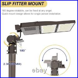 320W LED Parking Lot Light Outdoor Commercial Shoebox Street Light Dusk To Dawn