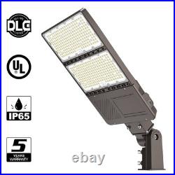 320W LED Parking Lot Light Outdoor Commercial Shoebox Street Light Dusk To Dawn