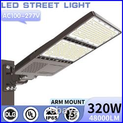320W LED Parking Lot Light Outdoor Commercial Shoebox Street Lights Dusk To Dawn 320W LED Parking Lot Light Outdoor Commercial Shoebox Street Lights Dusk To Dawn